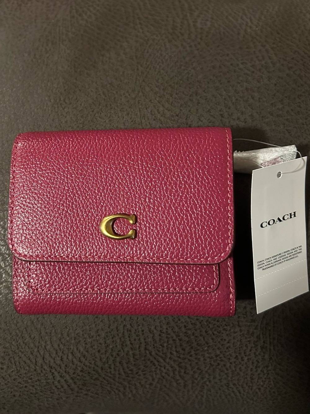 NWT Coach Mila Small Flap Wallet